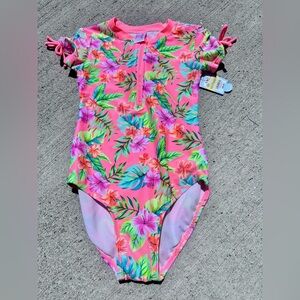Tropical Pink Kids Swimwear NWT